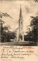 1903 Budapest XII. Svábhegyi templom. J. Schwarcz kiadása (fa)