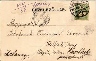 1903 Budapest XII. Svábhegyi templom. J. Schwarcz kiadása (fa)