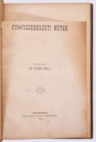 Orient Gyula, dr. Gyógyszerészeti műtan. Kolozsvár, 1902. Ifj. Nagel Ottó 142 l.. Kiadói vaknyomott egészvászon kötésben, címlap kissé hiányos. Ritka!
