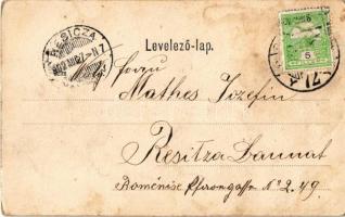 1902 Budapest VII. Erzsébetvárosi római katolikus templom. S. J. kiadása (fl)