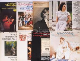 30 darab klasszikus zenei vinyl lemez, közte jobb gyűjtői darabokkal, átnézésre érdemes!