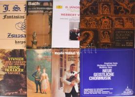 30 darab klasszikus zenei vinyl lemez, közte jobb gyűjtői darabokkal, átnézésre érdemes!