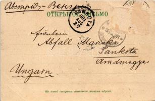 1901 Moscow, Moskau, Moscou, Moszkva; Kremlin. Art Nouveau, litho (Rb)