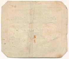 Franciaország 1793. 50s "Assignata" vízjellel és szárazpecséttel T:F,VG
France 1793. 50 S...