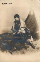 Blaha Lujza. Strelisky felvétele