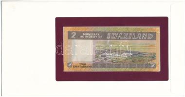 Szváziföld DN(1974) 2E "C237252" felbélyegzett borítékban, bélyegzéssel T:UNC
Swaziland N...