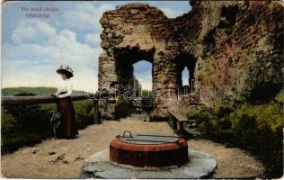 Visegrád, vár belső részlet (EB)