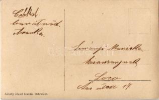 Petráss Sári. Kossak József, Antalfy József kiadása. photo (hullámos / wavy)