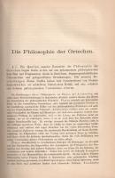 Ueberweg, Friedrich: Grundriss der Geschichte der Philosophie. Herausgegeben von Max Heinze. Theil 1...