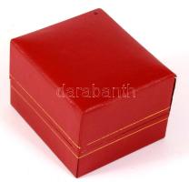 Bronz Szent Korona miniatűr díszkövekkel eredeti dobozában, 20 mm