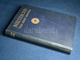 Bertram, Ernst: 
Nietzsche. Versuch einer Mythologie.
Berlin, 1929. Georg Bondi (Druck von Julius ...