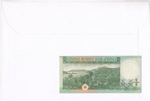 Tonga DN(1995) 1P "C/2 264695" felbélyegzett borítékban, bélyegzéssel T:UNC
Tonga ND(1995...