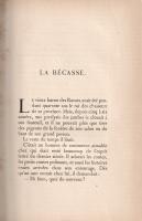 Maupassant, Guy de:
Contes de Bécasse. La tombe. Notes d'un voyageur.
Paris, 1908. Librairie ...