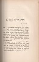 Maupassant, Guy de:
Contes de Bécasse. La tombe. Notes d'un voyageur.
Paris, 1908. Librairie ...