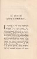 Maupassant, Guy de:
La Maison Tellier. Ma femme. Les conseils d'une grand'mere.
Paris, 1...