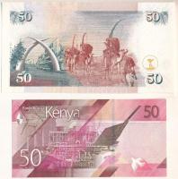 Kenya 2010-2019. 50Sh (2xklf) T:UNC
Kenya 2010-2019. 50 Shillings (2xklf) C:UNC
Krause P#47e, TBB#...