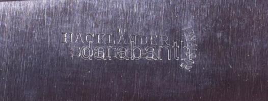 Ezüst (Ag) 6 személyes, 43 részes evőeszköz készlet. Pest, 1872-1937 közötti fémjel, 800 ezrelékes e...