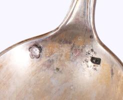 Ezüst (Ag) 6 személyes, 43 részes evőeszköz készlet. Pest, 1872-1937 közötti fémjel, 800 ezrelékes e...