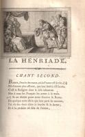 (Voltaire) [Arouet, François-Marie]:
La Henriade. Nouvelle édition. Tome I. [Esterházy Eleonóra tul...