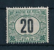 1909 Zöldportó 20f (7.500)