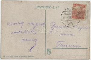 1918 Ótátrafüred, Ó-Tátrafüred, Alt-Schmecks, Stary Smokovec (Magas-Tátra, Vysoké Tatry); kávéház, K...