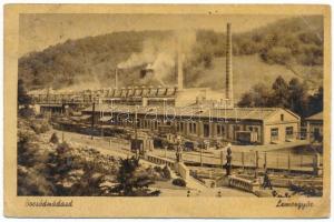 1950 Borsodnádasd, Lemezgyár, iparvasút. Hangya kiadása (gyűrődések / creases)