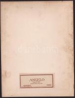 Uriasszony fotója Angelo ceruzával jelzett fotója kartonon 23x29 cm