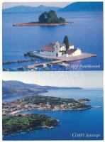 GÖRÖGORSZÁG - 11 db MODERN megíratlan város képeslap / GREECE - 11 modern unused town postcards
