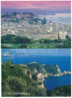 GÖRÖGORSZÁG - 11 db MODERN megíratlan város képeslap / GREECE - 11 modern unused town postcards