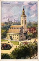 Diósgyőr (Miskolc), Vasgyár, Református templom és paplak (EK)