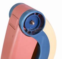 "Pelikán" design asztali lámpa, egy kisebb darabja hiányzik, működik, m: 32 cm