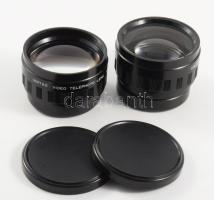 2 darab Unitax video telephoto objektív.