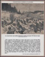 1914-16 A császári és királyi zombori 23. gyalogezredet bemutató gyűjtemény 3 db eredeti fotó, fotól...