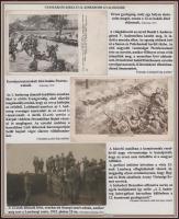 1914-16 A császári és királyi komáromi 12. gyalogezredet bemutató gyűjtemény 7 db eredeti fotó, fotó...