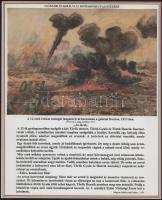 1914-16 A császári és királyi komáromi 12. gyalogezredet bemutató gyűjtemény 7 db eredeti fotó, fotó...