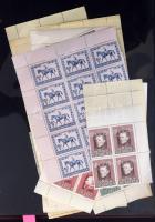 Lindner gyűrűs borító, benne 18 OMNIA fekete kétoldalas műanyag berakólap: 8 db ívnek, 10 db 6-os, 8...