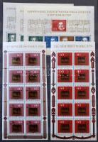 NSZK és Berlin gyűjtemény 1956-1980 blokkokkal, bélyegfüzet lapokkal, tartalmas anyag, 12 lapos nagy...