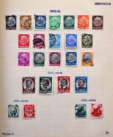 Deutsches Reich 1900-tól, Böhmen und Mahren, Generalgouvernement, Bajorország, Csehszlovákia gyűjtem...