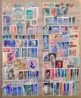 Törökország, Thaiföld, Dél-Amerika stb. országok gyűjtemények, gyűjteményrészek 1.000-1.200 klf bélyeg 8 lapos A4-es spirálos berakóban