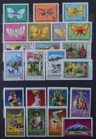 Mongólia gyűjtemény 41 klf sor + 35 blokk 12 lapos A4-es berakóban