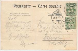 1907 Heiden, general view. Emb. (fl)