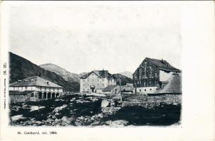 Saint-Gotthard Massif, mountain rest houses, tourist houses (EK)