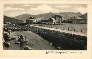 Saint-Gotthard Massif, Gotthard-Hospiz / mountain rest houses. E. Goetz Photogr