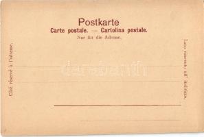 Altdorf (Uri), Tell-Aufführungen. Art Nouveau, floral (tiny tear)