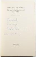 Esterházy Péter: Egyszerű történet vessző száz oldal (a kardozós változat). A szerző, Esterházy Péte...