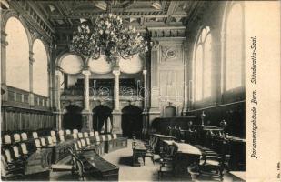 Bern, Parlamentsgebäude, Ständeraths-Saal / Parliament, interior (EK)