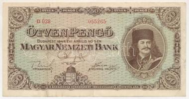 1945. 50P "D 028 055265" T:F Adamo P15