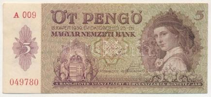 1939. 5P "A 009 049780" T:AU Adamo P6