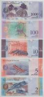 Venezuela 2018. 2B - 1000B (5xklf) T:UNC-AU 
Venezuela 2018. 2 Bolívares - 1000 Bolívares (5xdiff) ...
