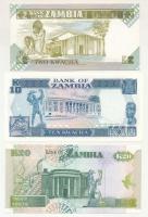 Zambia ND (1986-1987) 2K + DN(1990-1991) 10K + 1992. 20K T:UNC,AU
Zambia ND (1986-1987) 2 Kwacha + ...